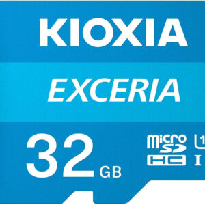Carte Mémoire - KIOXIA 32GB Exceria U1 Class 10 Carte microSD LMEX1L032GG2