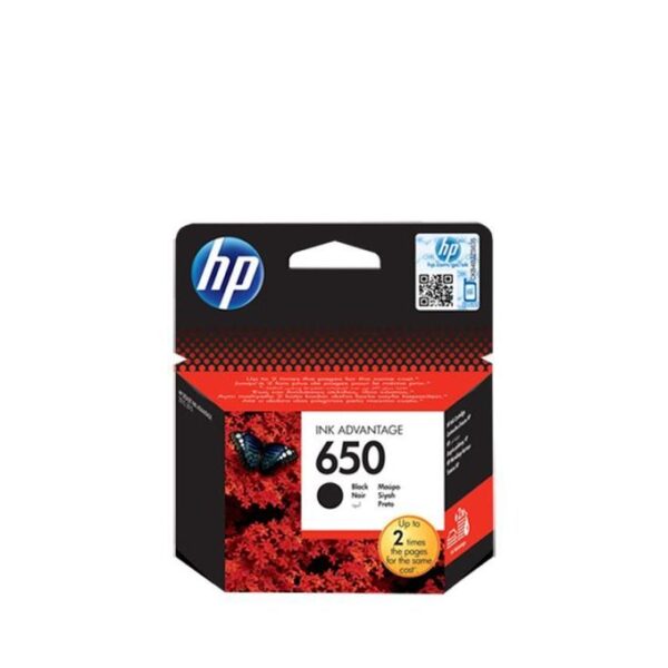 Hp Cartouche D'Encre HP 650 - 360 Pages - Noir