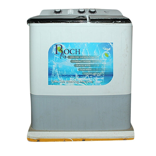 ROCH Machine à Laver RTW-90X - 9kg - Gris + 24 Mois De Garantie
