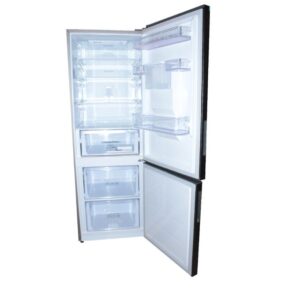 Réfrigérateur Combiné NASCO + Distributeur D'Eau - Nasd2-40Wd HNasd2-40Wd- 307 Litres - 4+1 Tiroirs - Gris