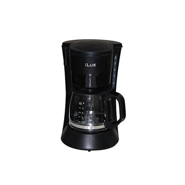 iLUX Machine à Café 600W LX-774CM - 600 Ml - Noir - Garantie 3 Mois