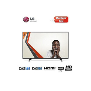 LG TV LED 32 Pouces - HDMI/USB - Noir - Garantie 12 Mois