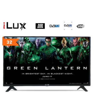 TV LED 32 Pouces ILUX- HD - Décodeur Intégré - VGA - LNB - HDMI - USB 