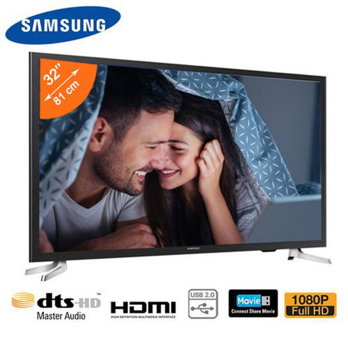 TV LED 32″ Samsung – HD – HDMI – USB – Noir – 12 mois de garantie
