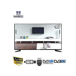 TV LED NASCO 43 Pouces - Full HD -Régulateur De Tension - Garantie 03 Mois