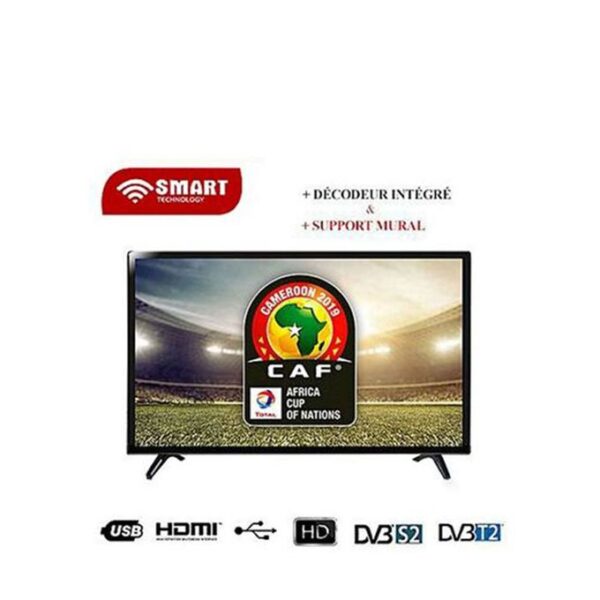 TV Smart 24'' HD LED TV WITH T2+S2+SUPPORT