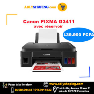 Canon PIXMA G3411-noir-réservoir-à-couleur- avant
